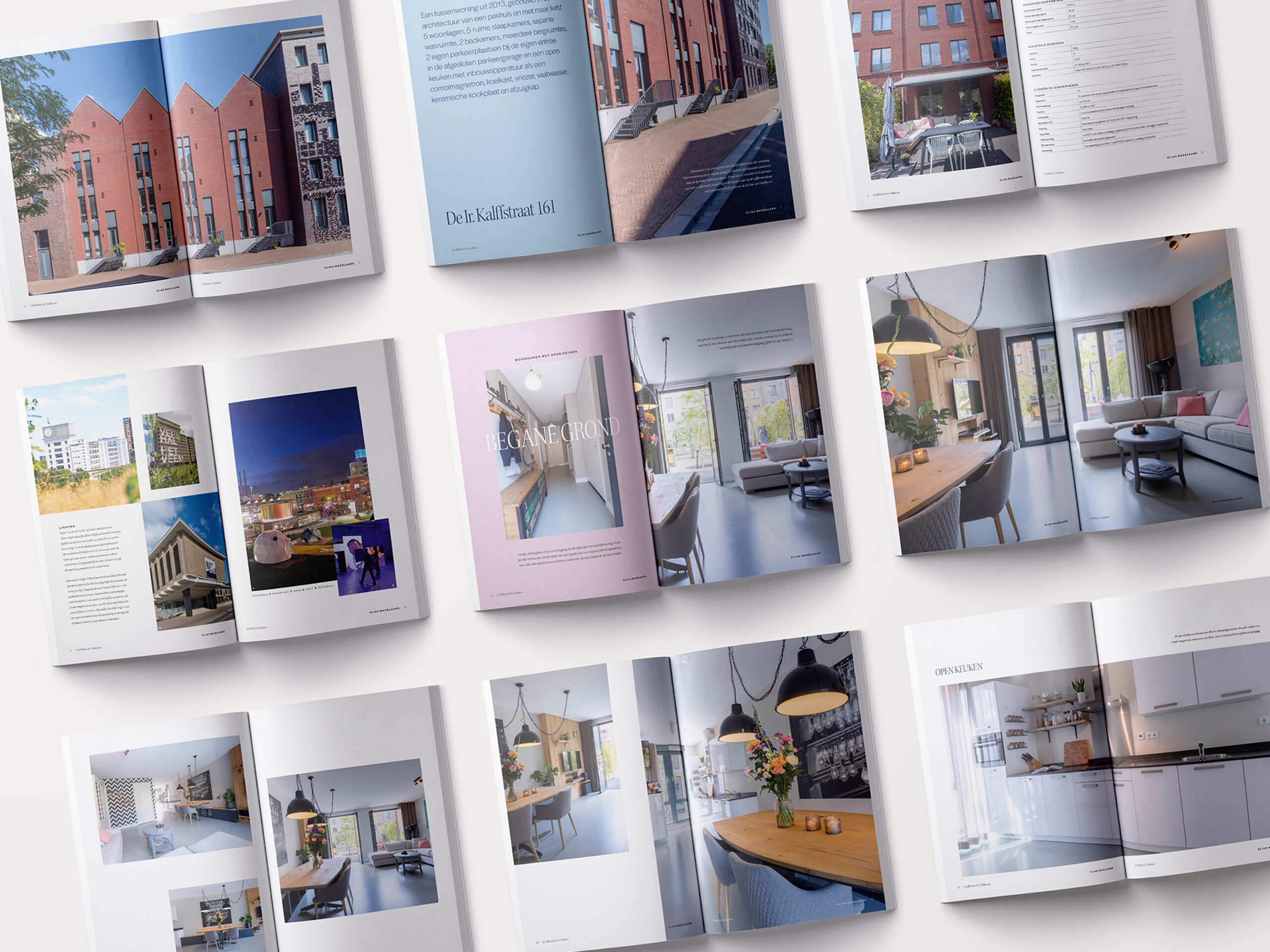 ontwerp verkoopbrochure elias makelaars